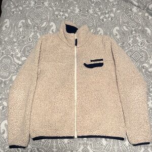 Columbia Tan Sherpa Fleece Jacket